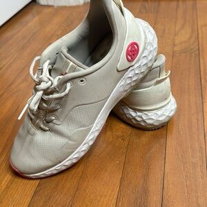 G/FORE Cream and Pink Women's Sneakers